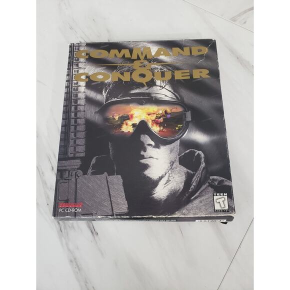 EMPTY BOX Command & and Conquer Big Box PC Game 1995 EMPTY BOX ONLY - Picture 1 of 7